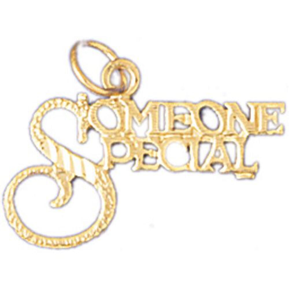Someone Special Charm Pendant 14k Gold (0.9 Grams) gallery