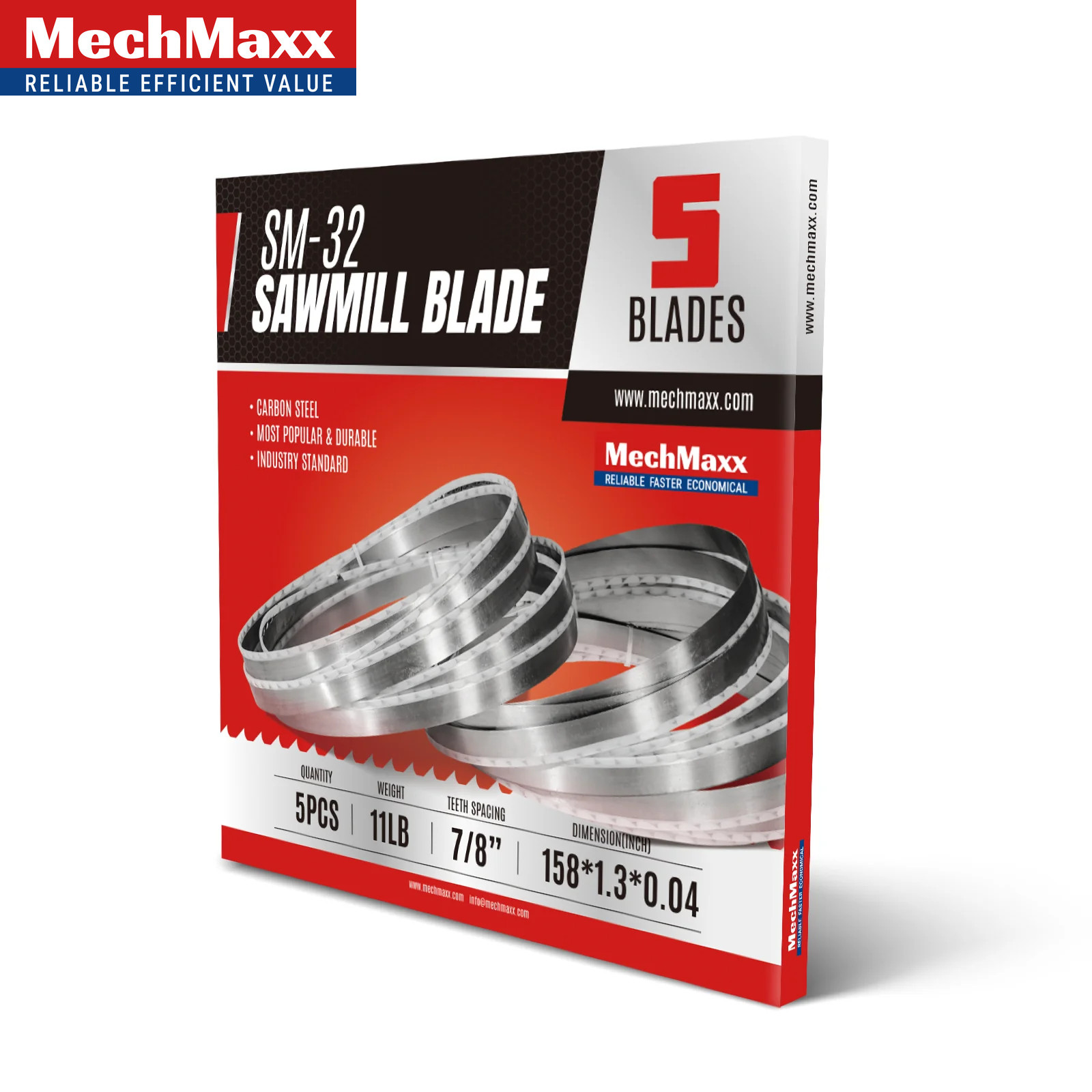 ( 1 Pack / 5 Blades ) Blade fit MechMaxx SM-32 Sawmill gallery