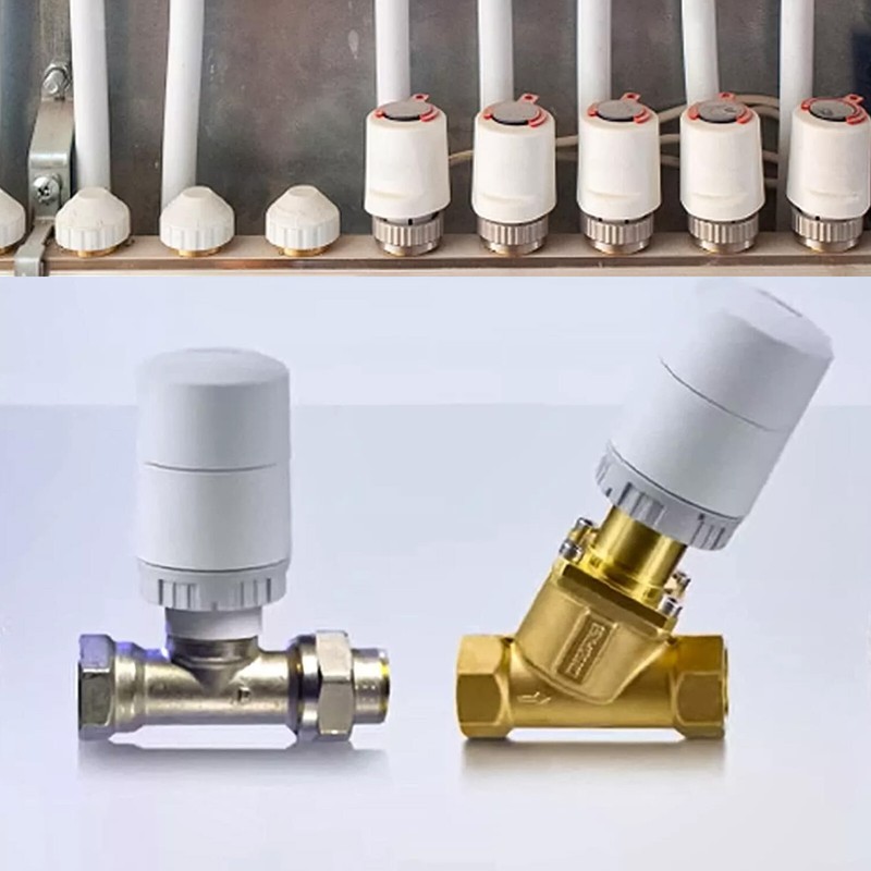 24 Volts Thermal Actuator for Precise Heating Control Radiant Floor Heating gallery