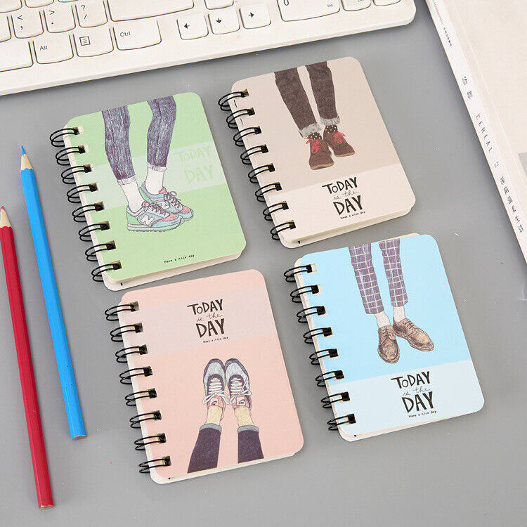 Note Pad A7 Spiral Multi-coloured Notebook-160 pages gallery
