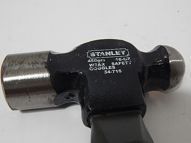 STANLEY 54-716 BALL PEIN HAMMER GRAPHITE HANDLE 16 OZ. FREE SHIPPING gallery