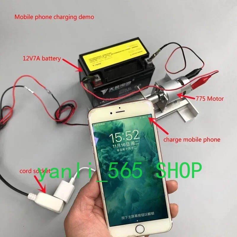 Generator Permanent Magnet Brushless Dc Motor 220V Double Bearing Silent Inner gallery