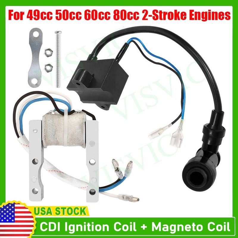Ignition Coil CDI High Performance For 49cc 60cc 66cc 80cc Motorized Bike gallery