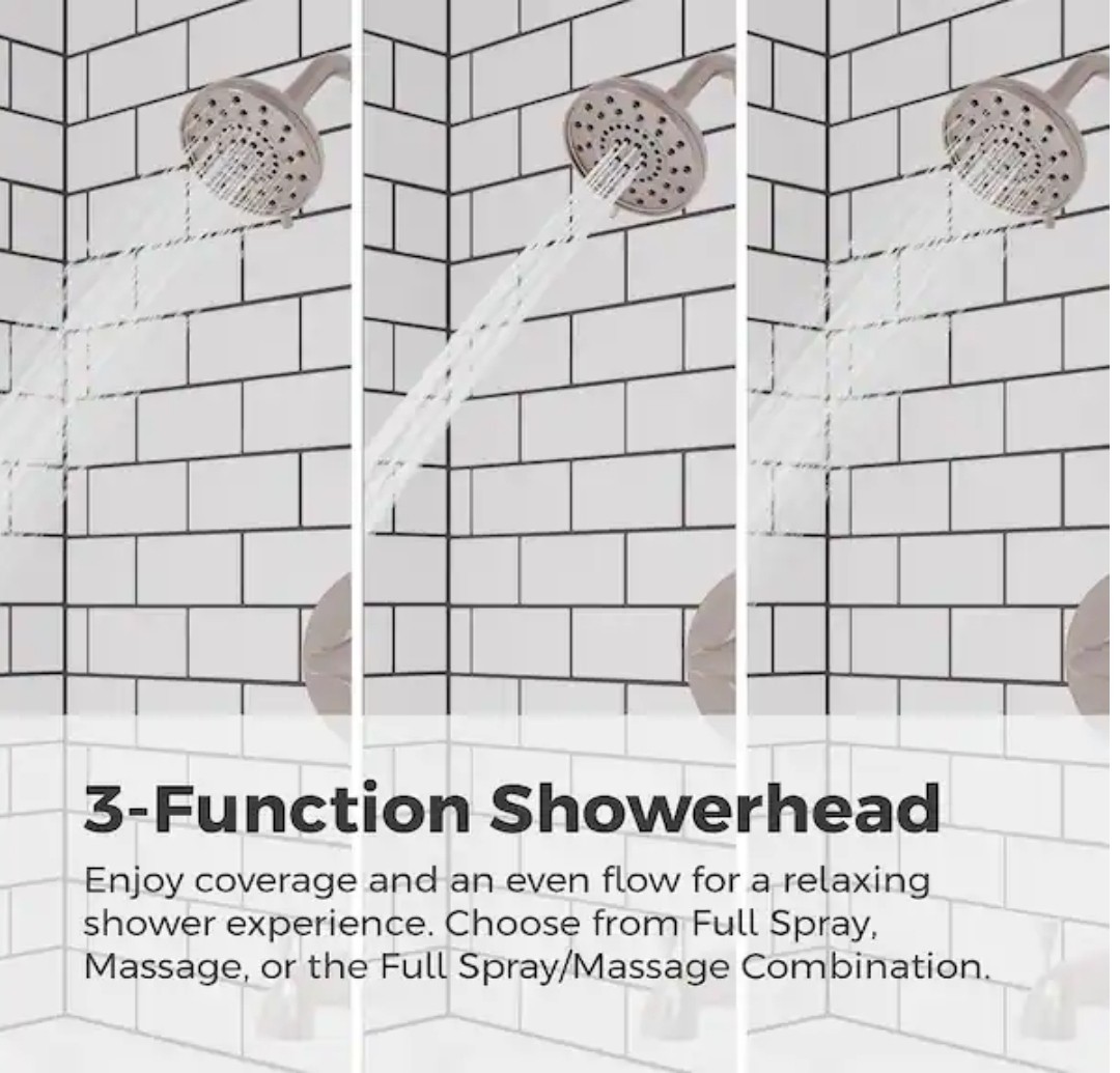 Pfister 8P8-WS2-LRSGS Ladera Single-Handle 3-Spray Tub and Shower Faucet gallery