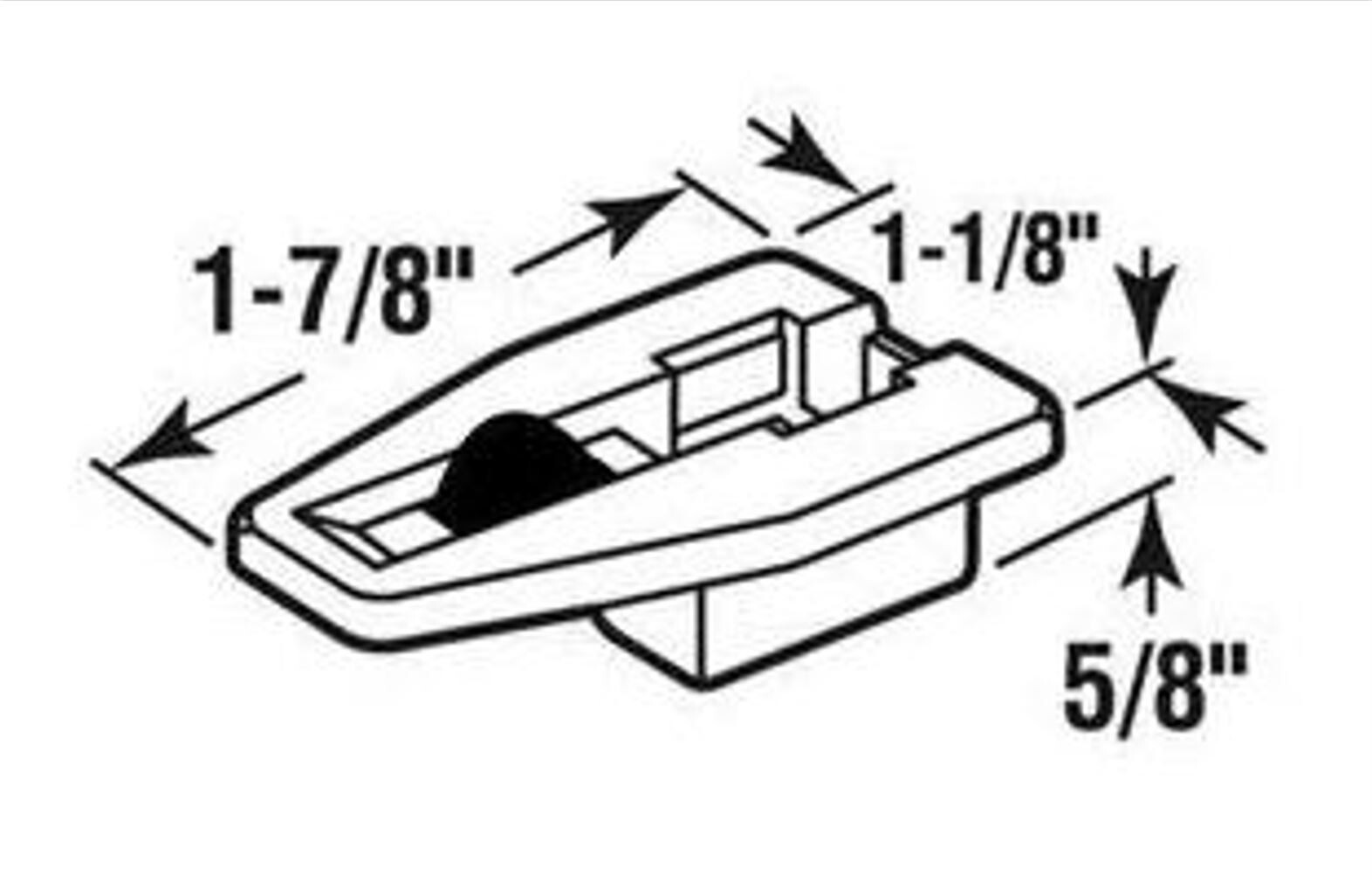 7x Kenlin Rite Trak II Drawer Guide Glide Stop Roller Metal & Screws, US Made! gallery