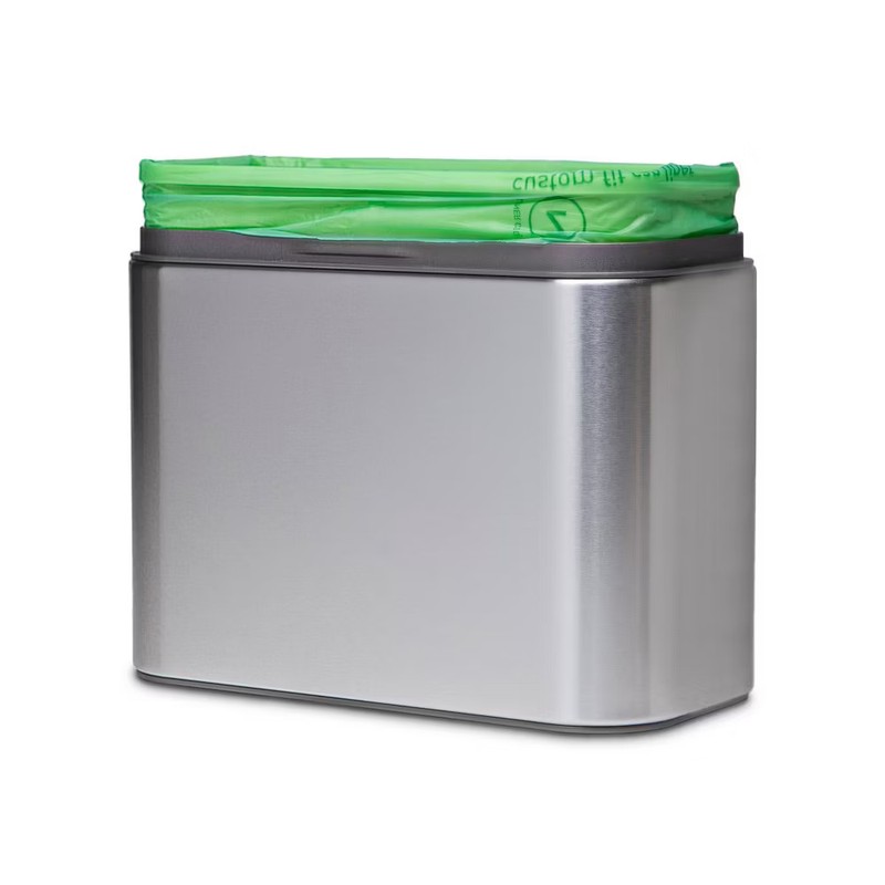 simplehuman Compost Caddy Silver gallery