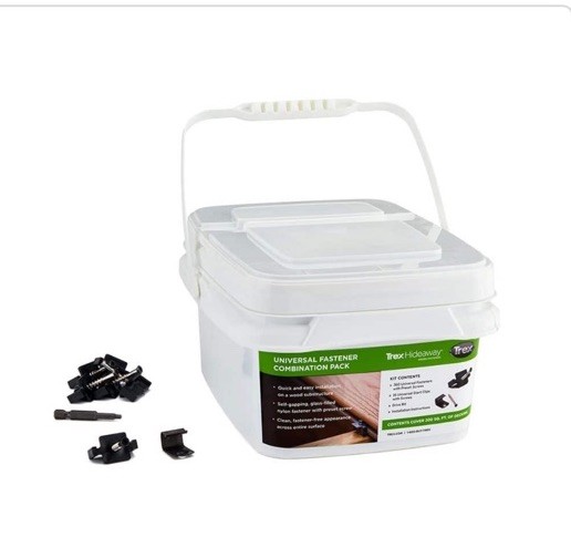Trex UNIVCOMBOCLIP200 Hidden Fasteners - 360 Count gallery