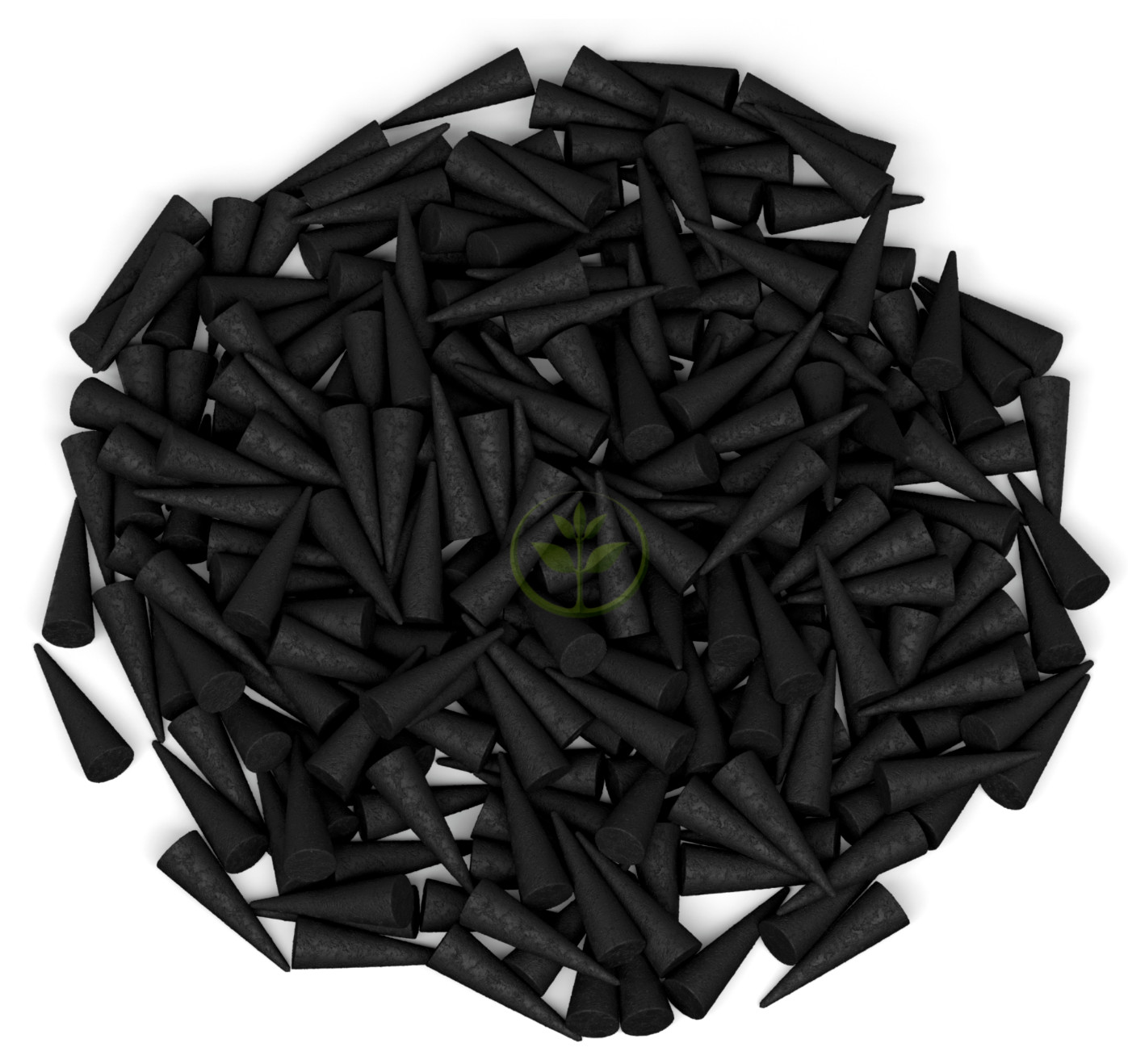 Unscented-Charcoal Incense Cones Topflow 2"Jumbo Bulk Lot For Burner Holder gallery