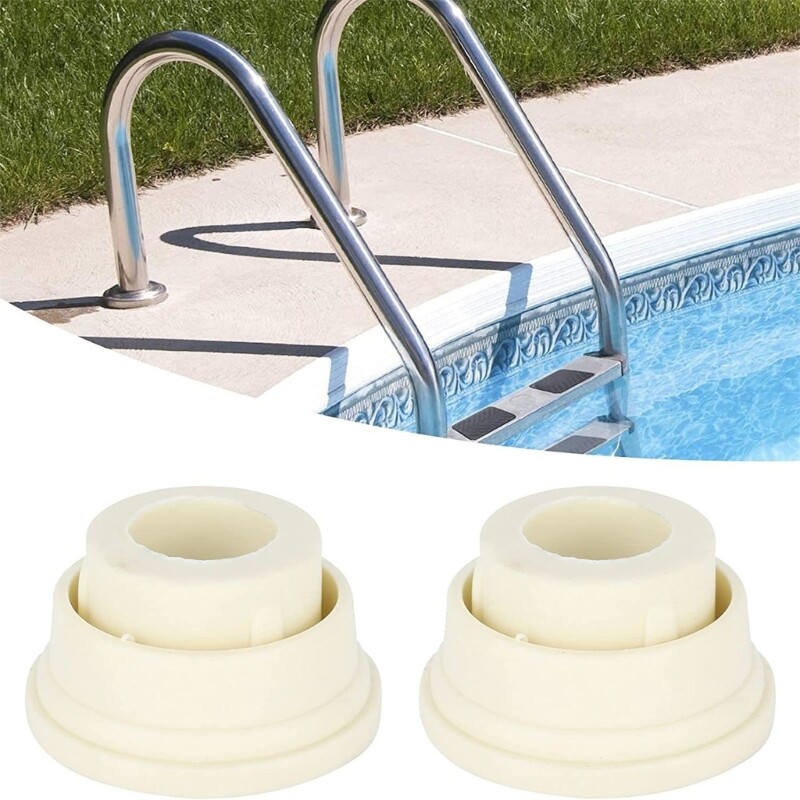 2Pack Universal Pool Ladder Rubber End Caps Safety Bumper Pool Ladder Replacemen gallery