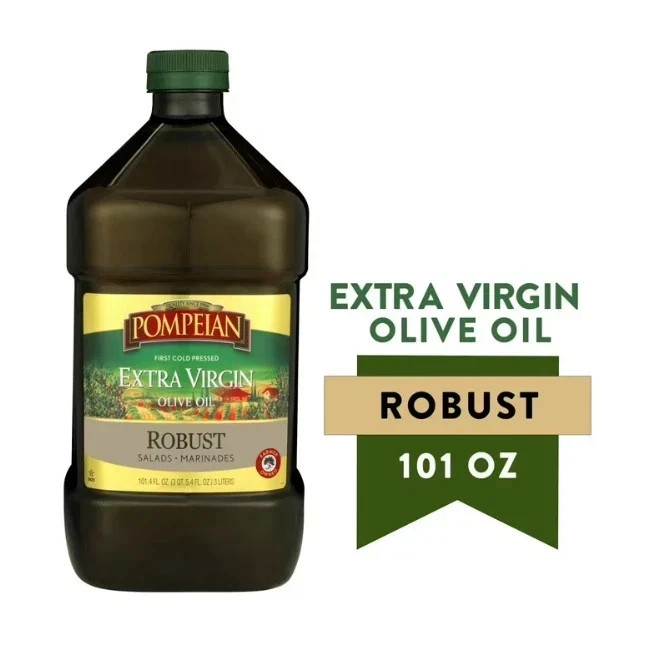 Pompeian Robust Extra Virgin Olive Oil - 101 fl oz gallery