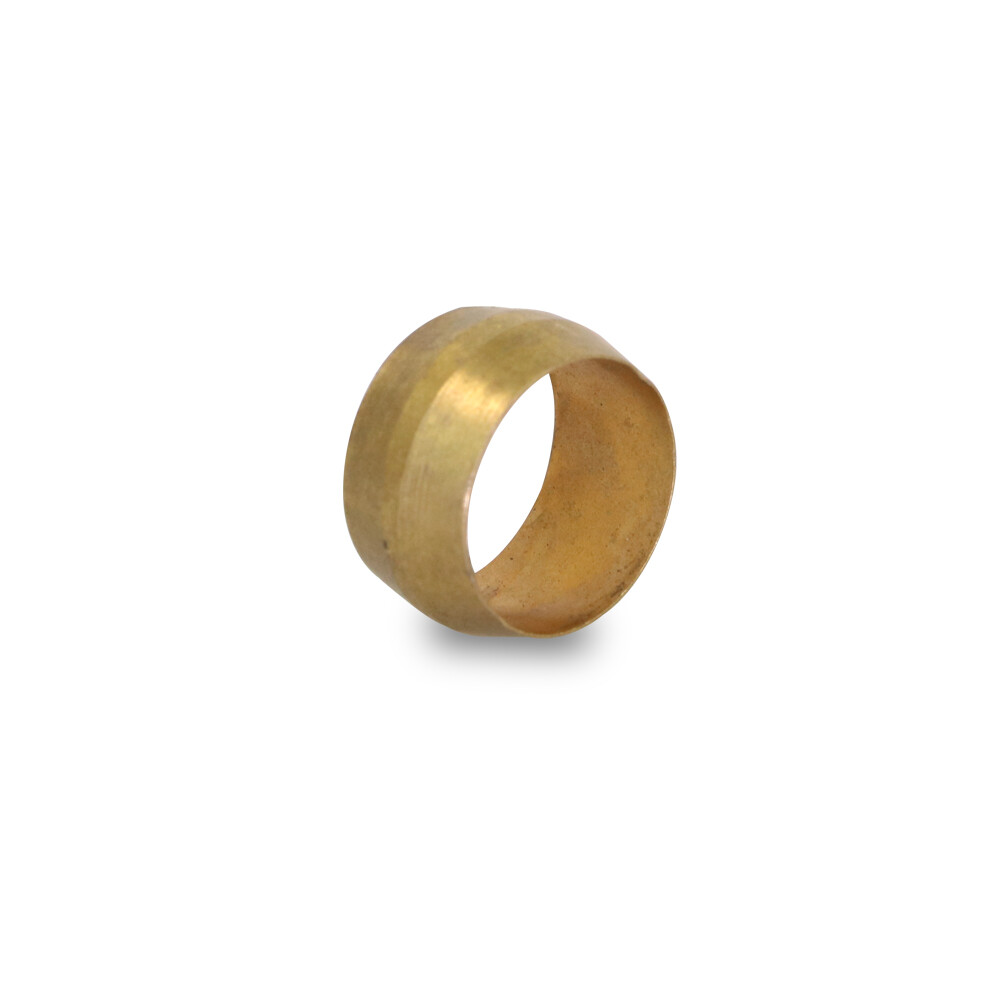 Brass Compression Tube Fittings Potable Sleeve Ferrule 1/4"in-7/8" (10-25 Pack) gallery