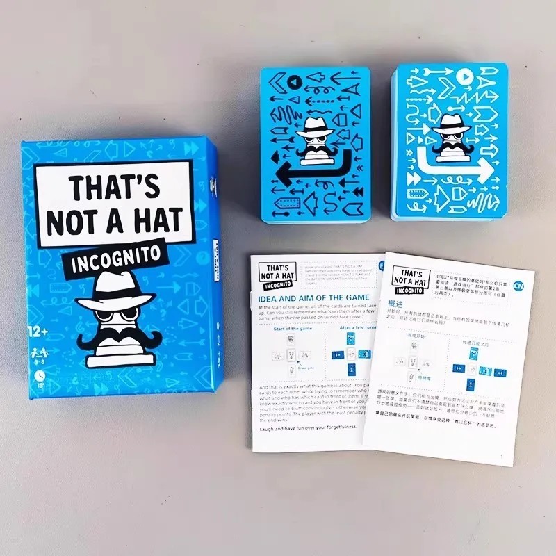 That'S Not a Hat - Fun Bluffing & Memory Party Game for All Ages Components gallery