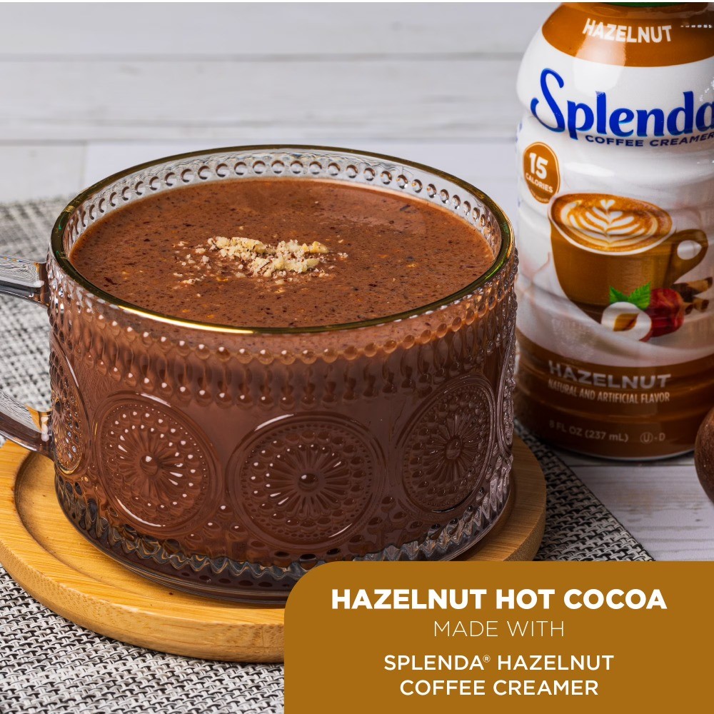 (6 pack) Sugar Free, Low Calorie Hazelnut Coffee Creamer, 8 fl Ounce Bottle gallery