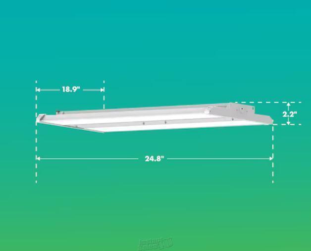 Simply Conserve Overhead Light 28350-Lumen 5000 K Daylight LED High B 25in x19x1 gallery