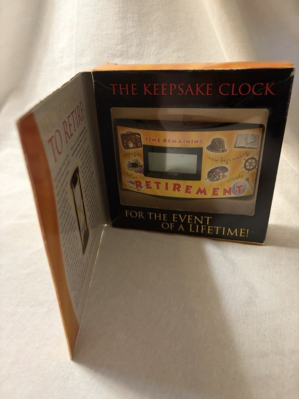 Digital Retirement Count-down Timer Clock Days Minutes Seconds New gallery