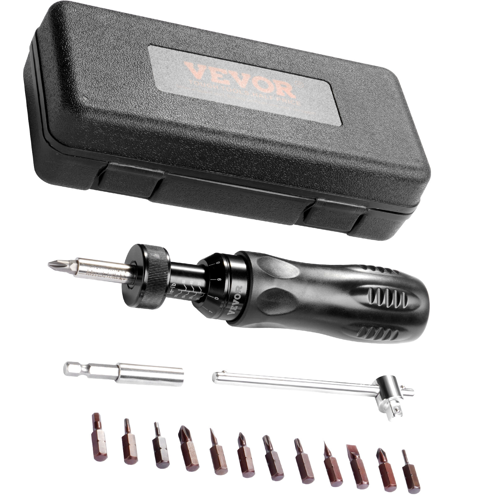 Adjustable Torque Screwdriver 1/4" Range 10-70 in/lb w/ 1 in-lb Increment gallery