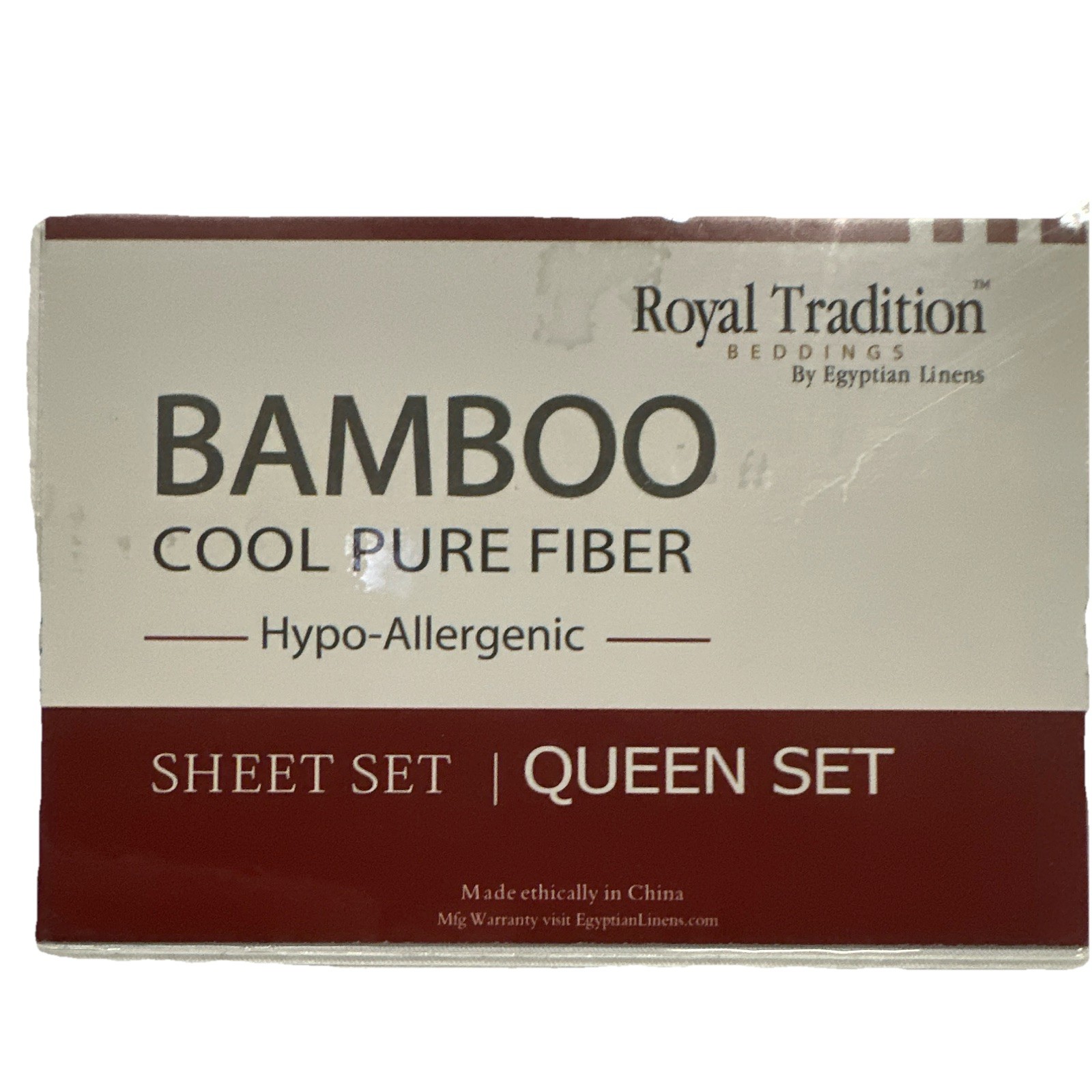 Royal Tradition Bamboo Viscose/Rayon Deep Pocket Hypoallergenic Queen Sheet Set gallery