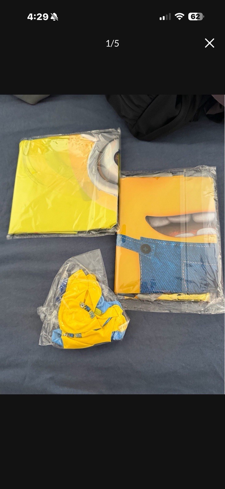 Cartoon & TV Character Birthday Party Decoration Set, Yellow Blue White gallery
