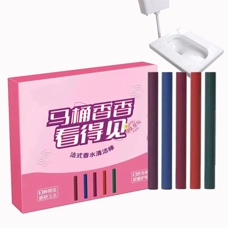 Multi-functional Deodorizing Toilet Cleaning Sticks,Automatic Long-Lasting Fresh gallery