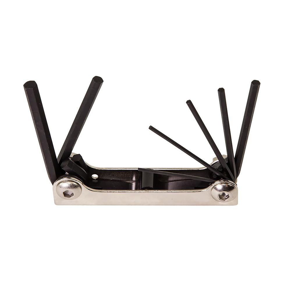 Klein Tools 70582 Folding Hex Key Set 7 Metric Sizes Portable Wrench Set