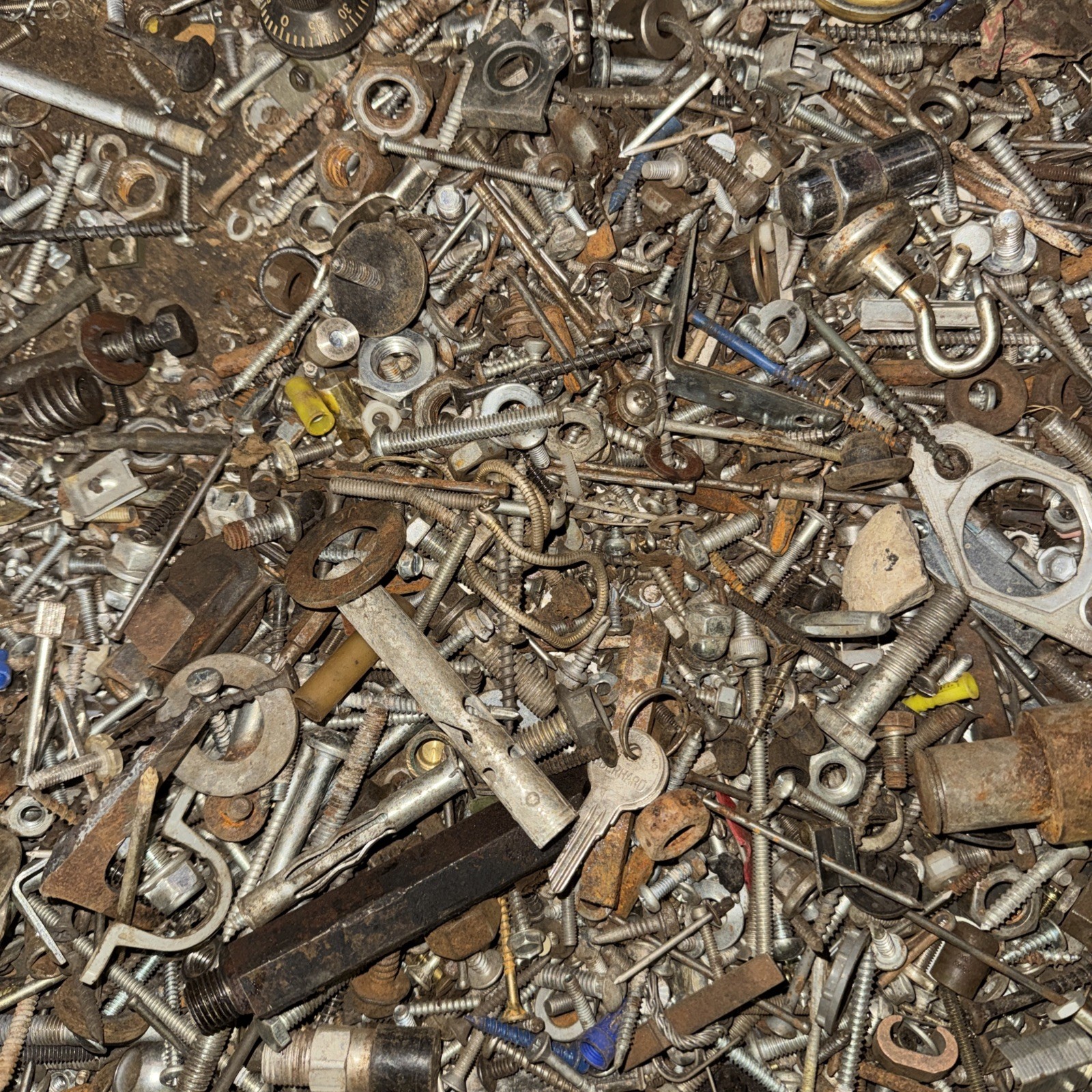 10 Lb Mixed Hardware Lot-Bolts, Screws, Nuts, Washers, Fasteners Assortment gallery