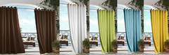 INNOVATING 1PC SOLID PANEL GROMMET THERMAL SUNBLOCKING OUTDOOR PATIO GAZEBO