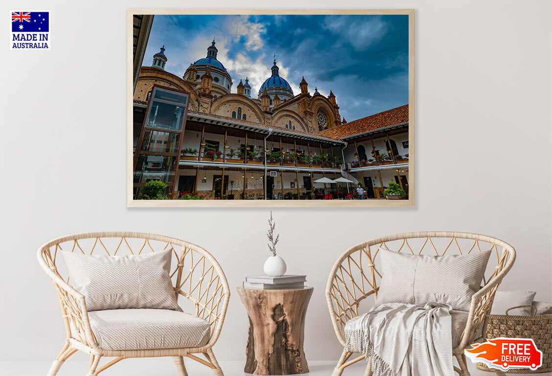 (Laminated) Cathedral In Cuenca, Ecuador Photograph 91x61cm gallery