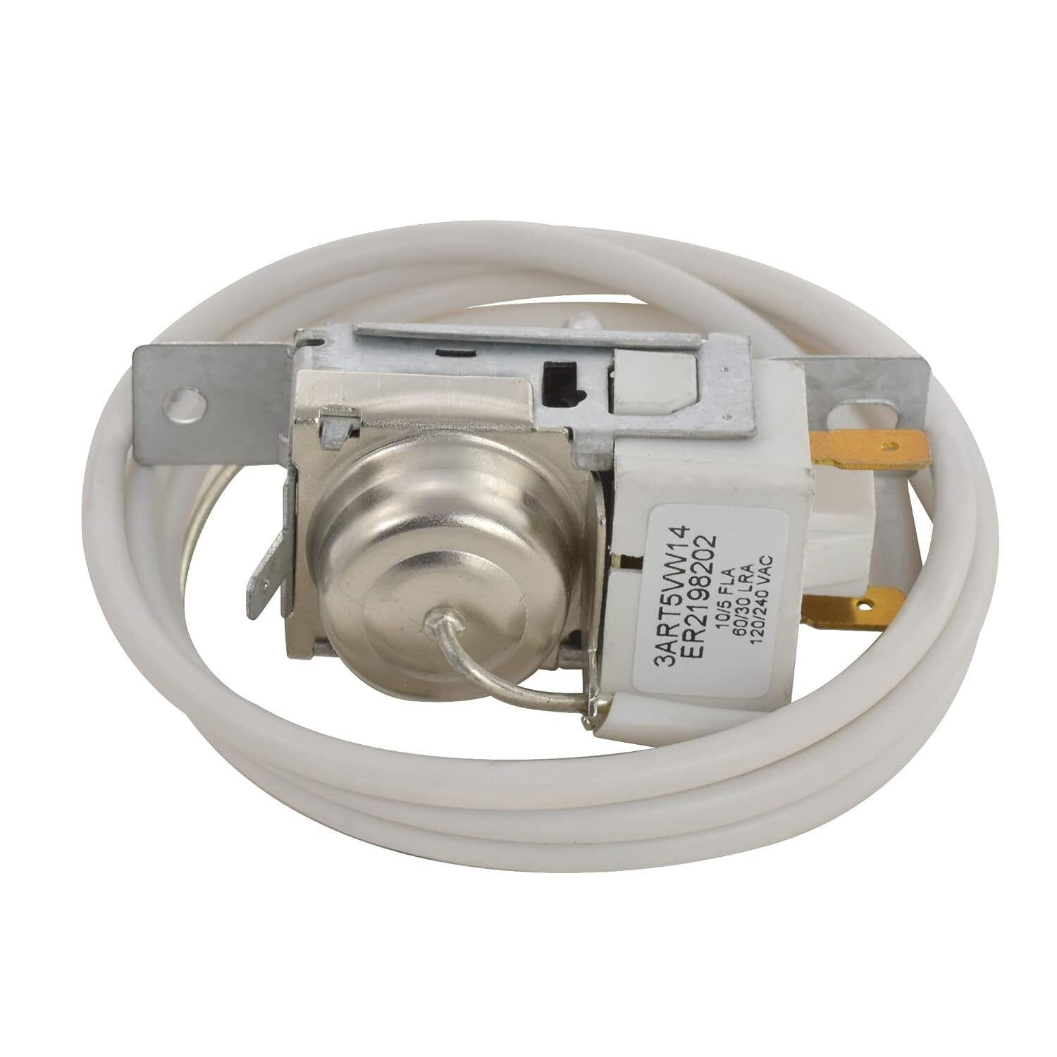 Refrigerator Cold Control Thermostat For Whirlpool Kenmore Roper 2198202 New gallery