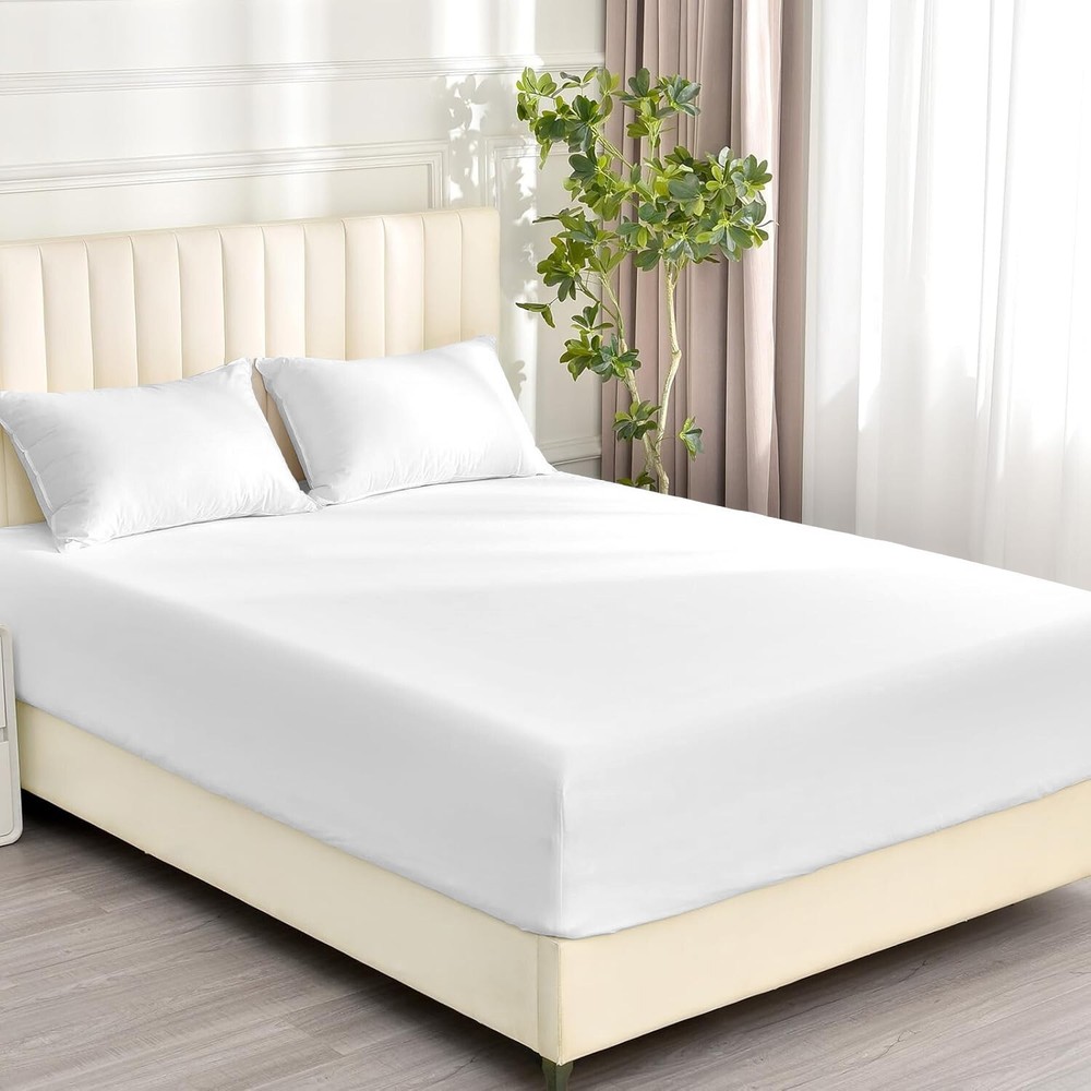16" Extra Deep Bed Sheets Ultra Soft Mattress Cover Fitted Sheet Queen King Size