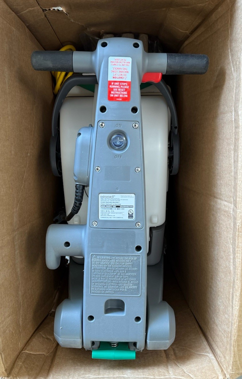 Bissell Commercial BG10 Deep Clean 2 Motor Carpet Extractor 10N2, 10 1/2" Path gallery