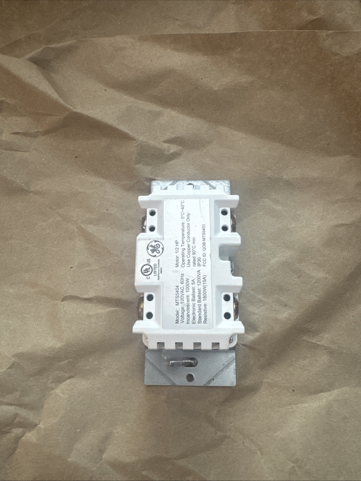 GE myTouchSmart Wi-Fi 15A 3-Way Smart Light Switch White (No Hub Required) gallery