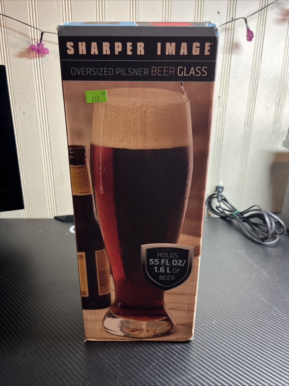 Sharper Image Oversized Pilsner Beer Glass 55 Oz MUG gallery