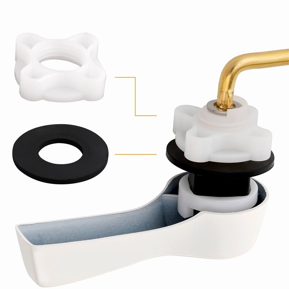 2 Pack Universal Side Mount Toilet Handle Trip Lever Tank Flush Lever Replacemen gallery