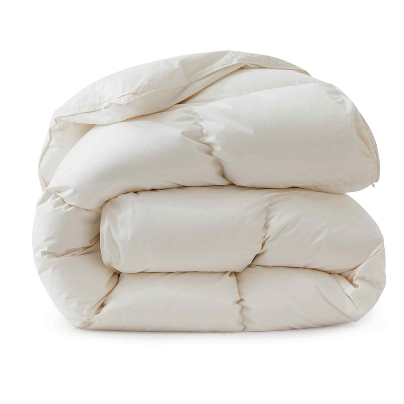 Puredown Extra Warm 90% Down Comforter 800 Fill Power Organic Cotton Cover gallery