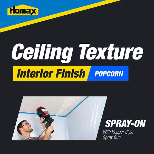 13 Lb. Dry Mix Popcorn Ceiling Texture gallery