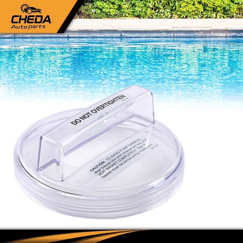 Pool Pump Strainer Lid Clear Cover Replacement Fit For Lomart Embassy gallery