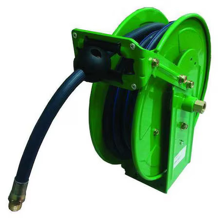 Speedaire 45Uz37 Spring Return Hose Reel, 1/4 In Hose Diameter, 50 Ft Length, gallery