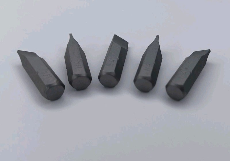 Screwdriver Bits 1/4" Flat Head Slotted 1 Inch Long Single End Hex Bit Set Of 5 gallery