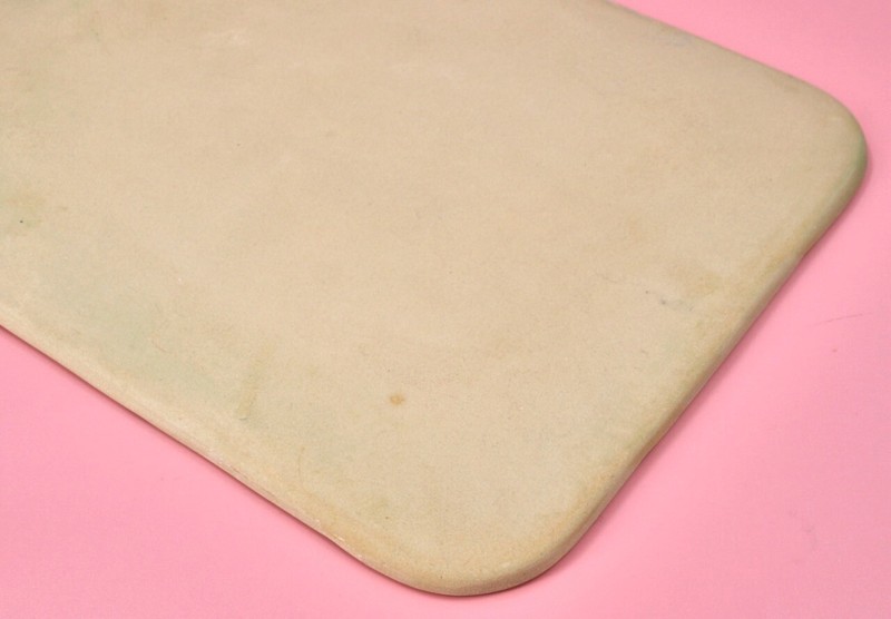 Pampered Chef 12 x 15 Rectangular Baking Stone Sheet Pan Stoneware Vintage 1350 gallery