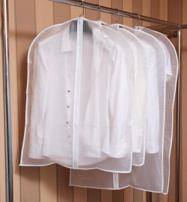 Plastic Clear Dust-proof Cloth Cover Suit/Dress Garment Bag Storage Protector gallery