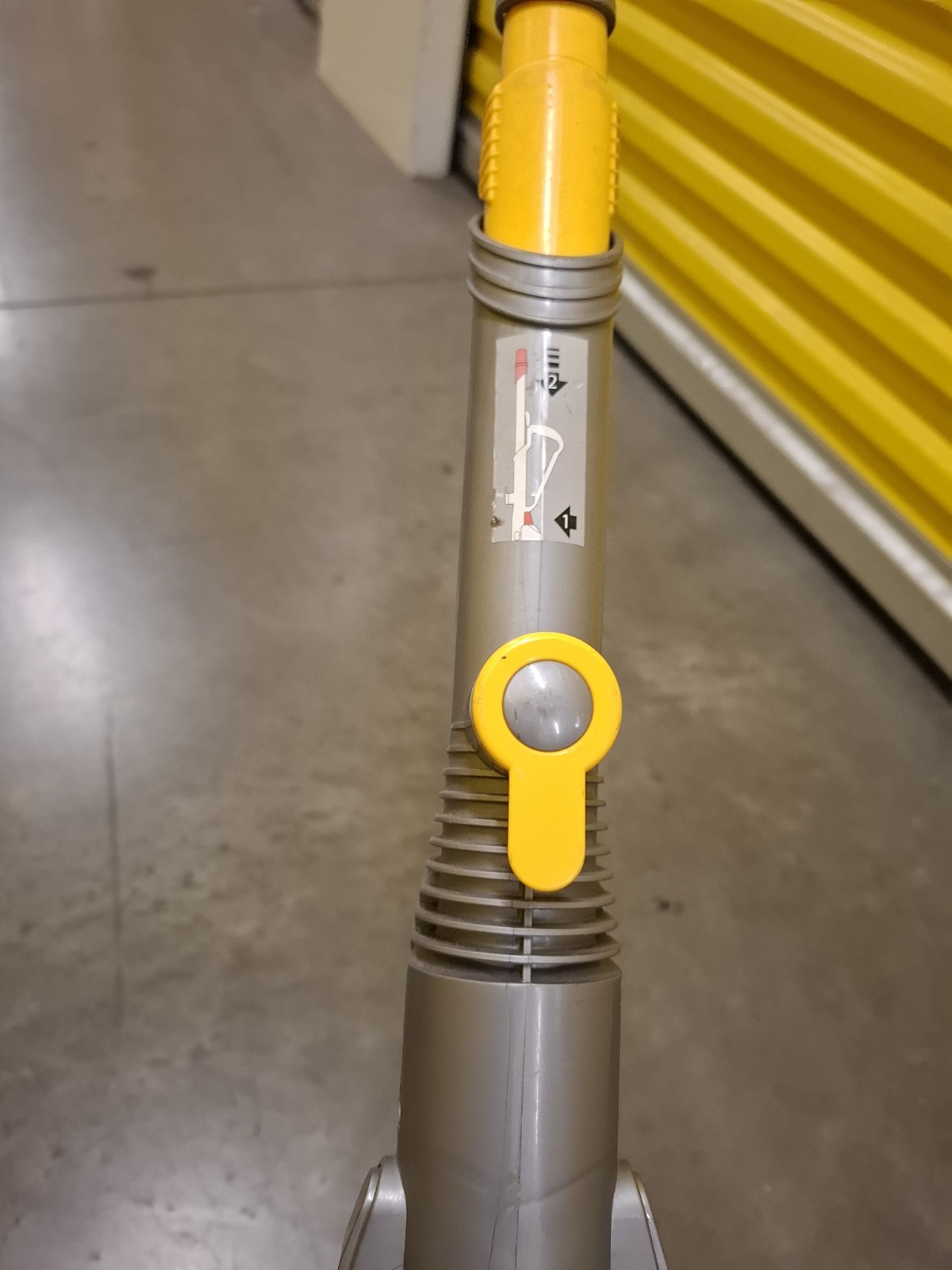 Dyson DC07 Wand Handle Hose Extension Tube Yellow Original OEM Replacement Part gallery