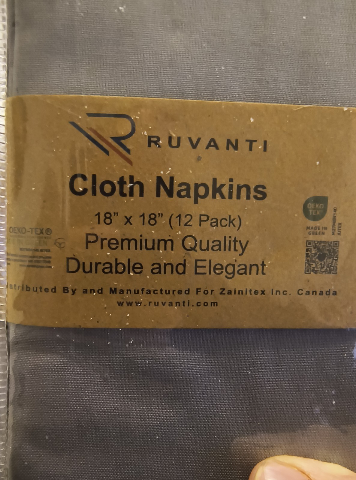 Ruvanti 18x18 Cloth Napkins Set Soft Washable Cotton Reusable Table Napkin New gallery
