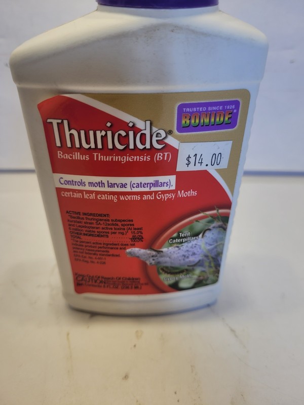 Bonide Thuricide (BT) Liquid Insect Control, Concentrate 8oz gallery