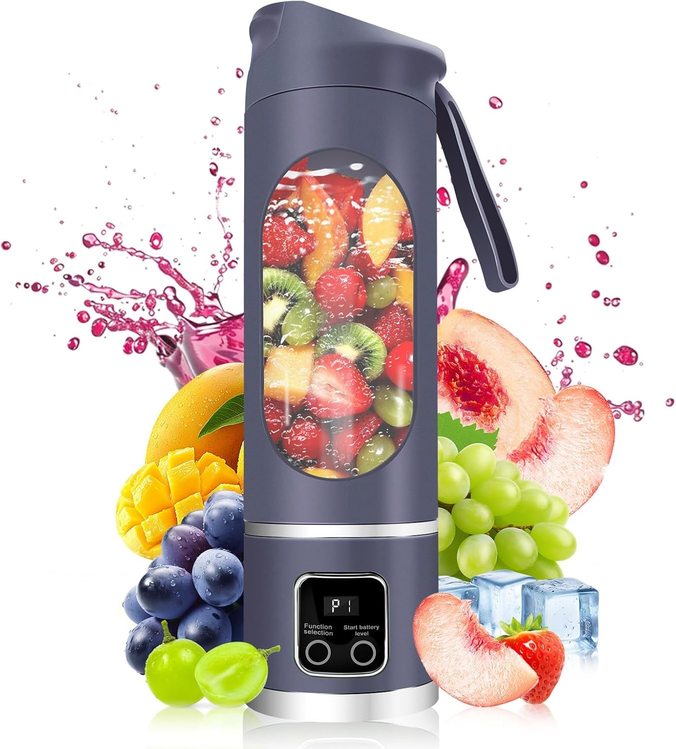 Rechargeable Portable Blender Personal Mini Mixer Protein Shakes Juicer Cup USB gallery