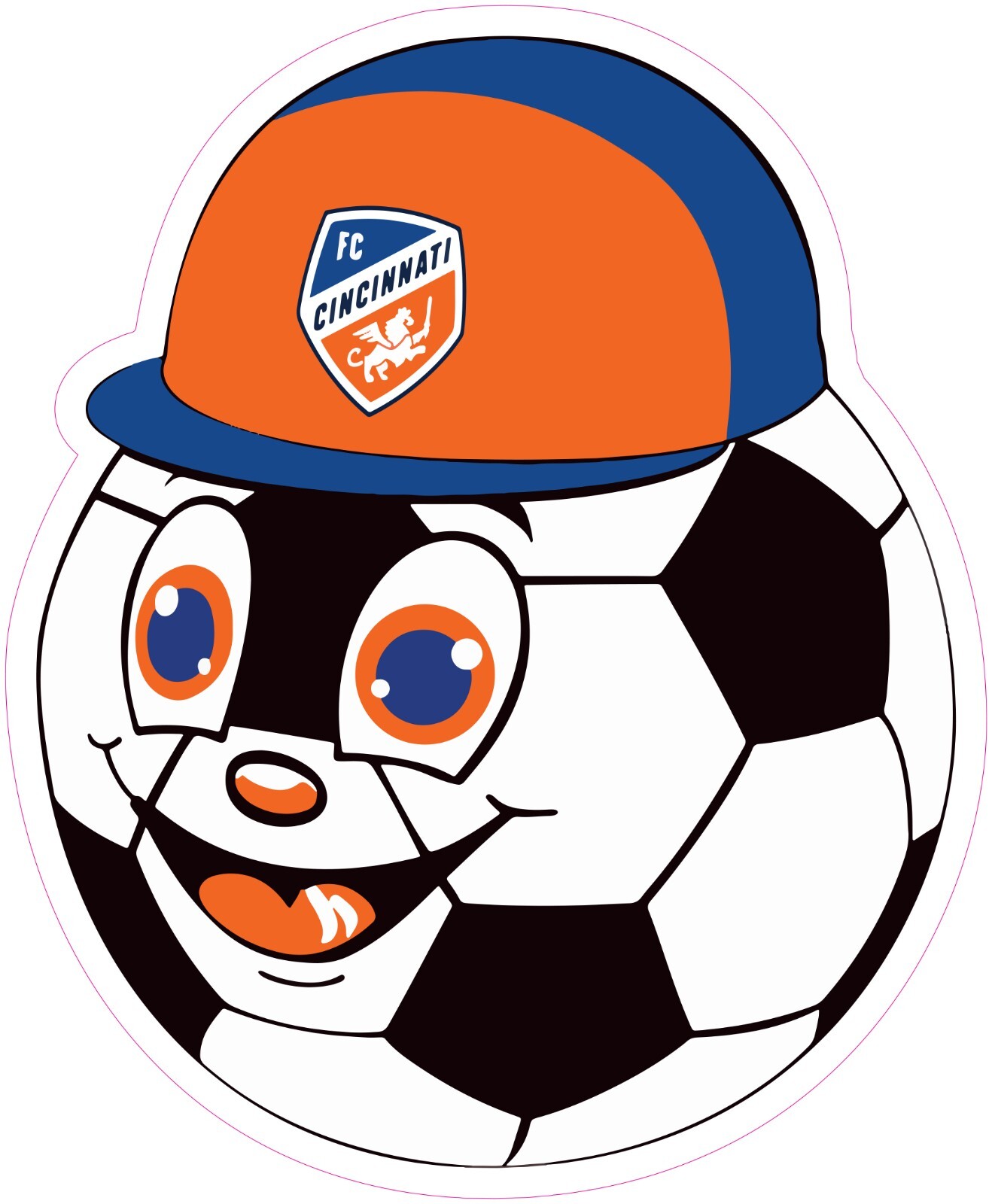 FC Cincinnati Soccer Vinyl Decal Sticker Car Truck Bumper Laptop Mug Tumbler gallery