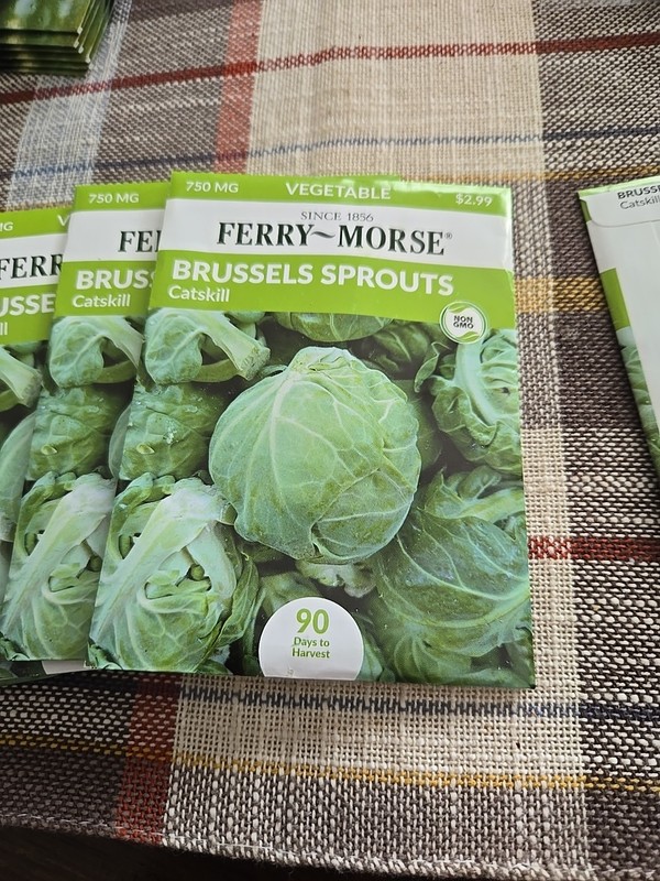 Ferry-Morse 2025 Seed Brussels Sprouts Catskill 750Mg gallery