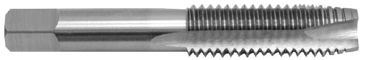 0-80 Spiral Pointed Tap, High Speed Steel, Ground Thread, USA Made gallery