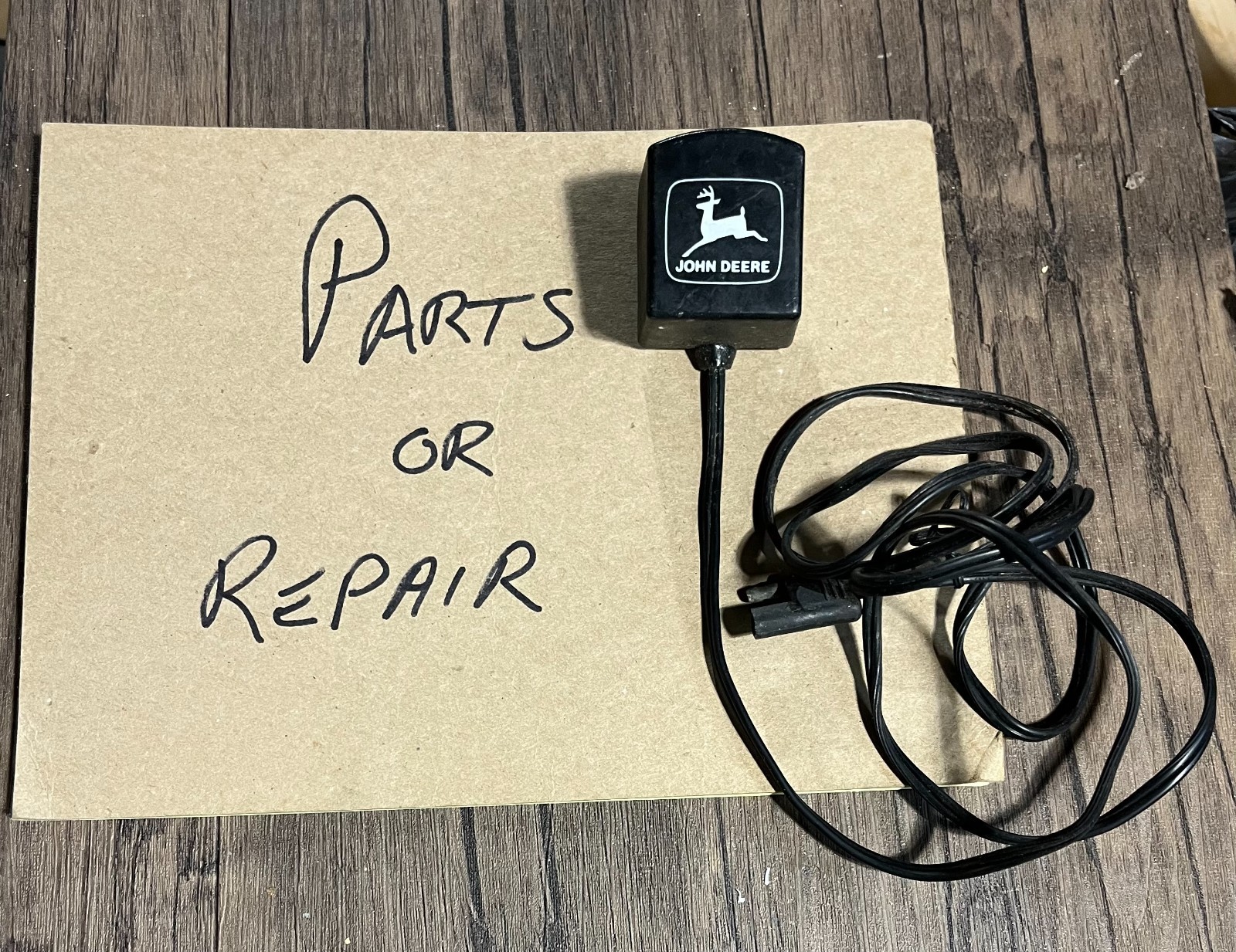 John Deere OEM Key Start Mower Charger JS63e - PARTS or REPAIR gallery