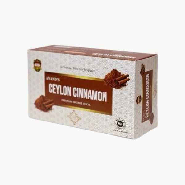 x12 | Anand | Ceylon cinnamon | Incense sticks | pack of 12 x 15g= 180g gallery