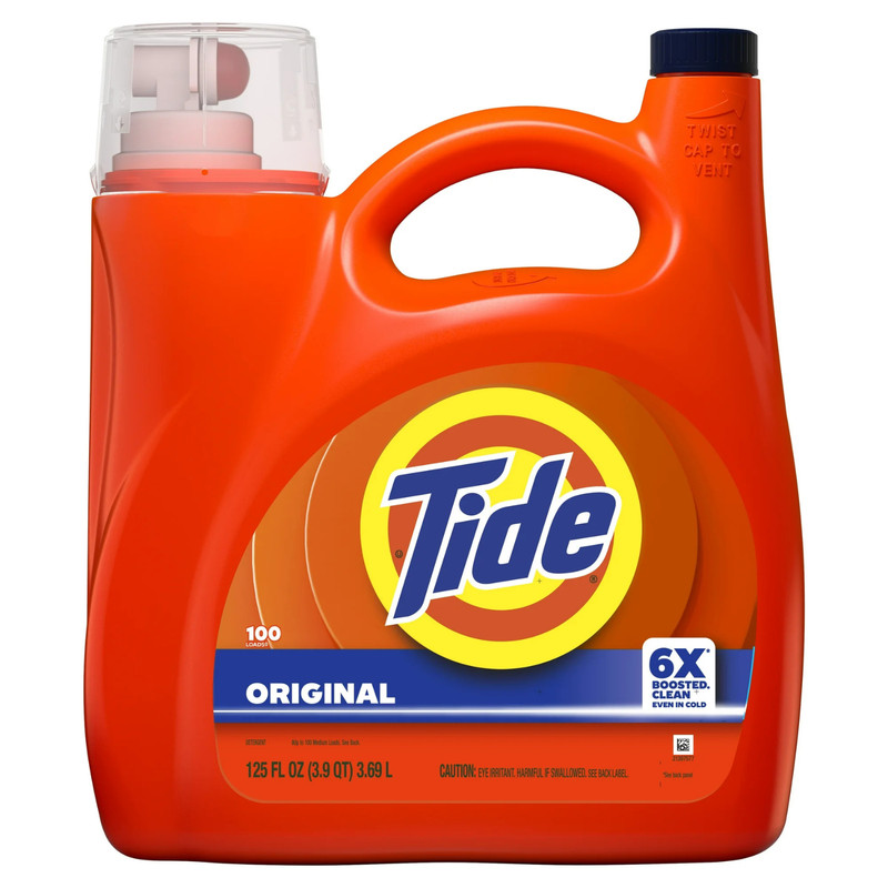 (2 Pack) Tide Original HE Laundry Detergent 100 Loads 125 -fl oz gallery